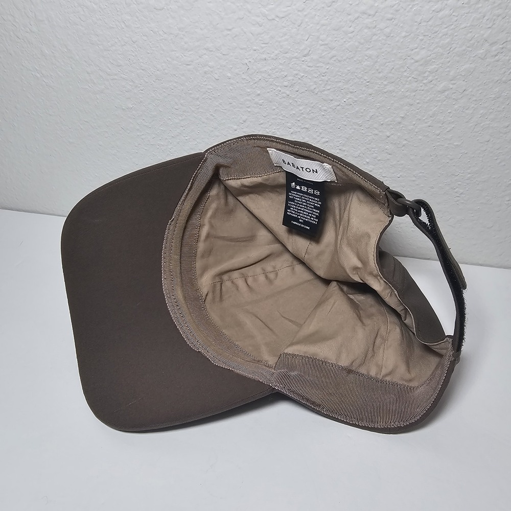 Babaton Aritzia Womens Brown Premier Crest Baseball Cap Hat One Size Adjustable - Picture 8 of 11